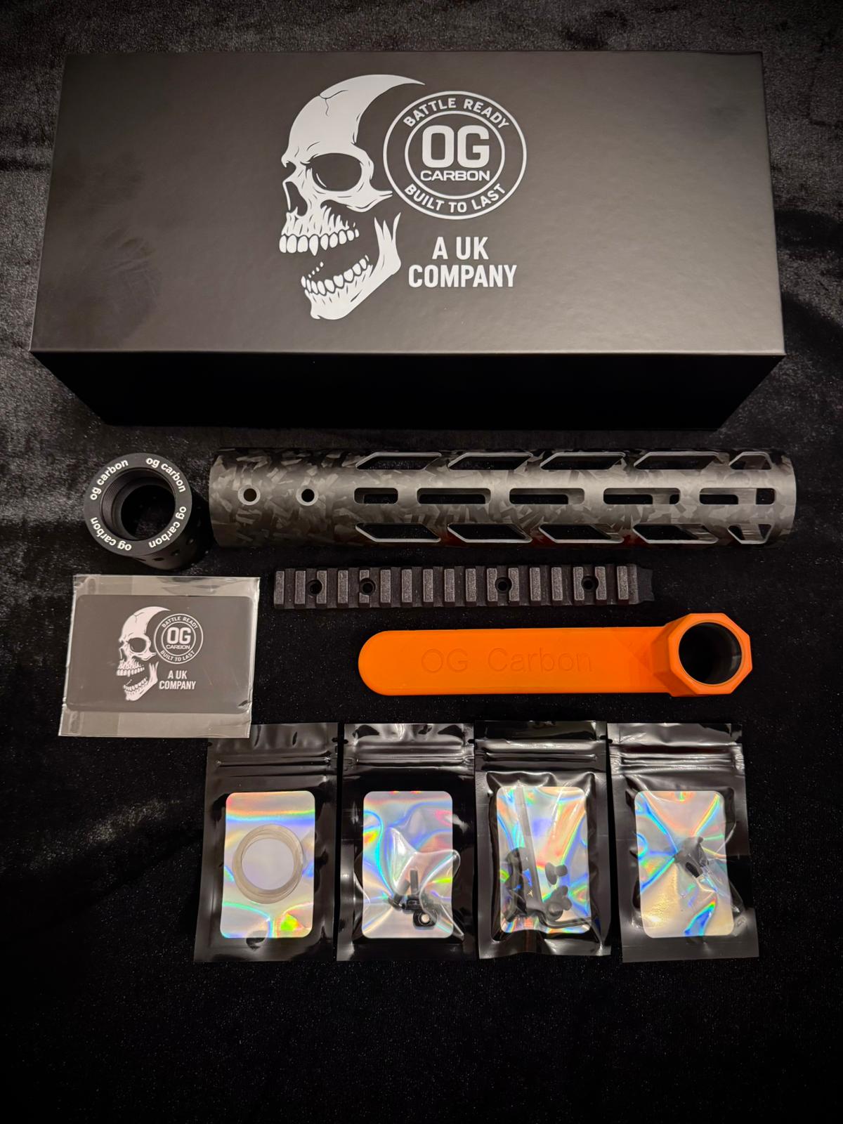 Wolverine MTW / Heretic Forged Carbon Handguard - 10"